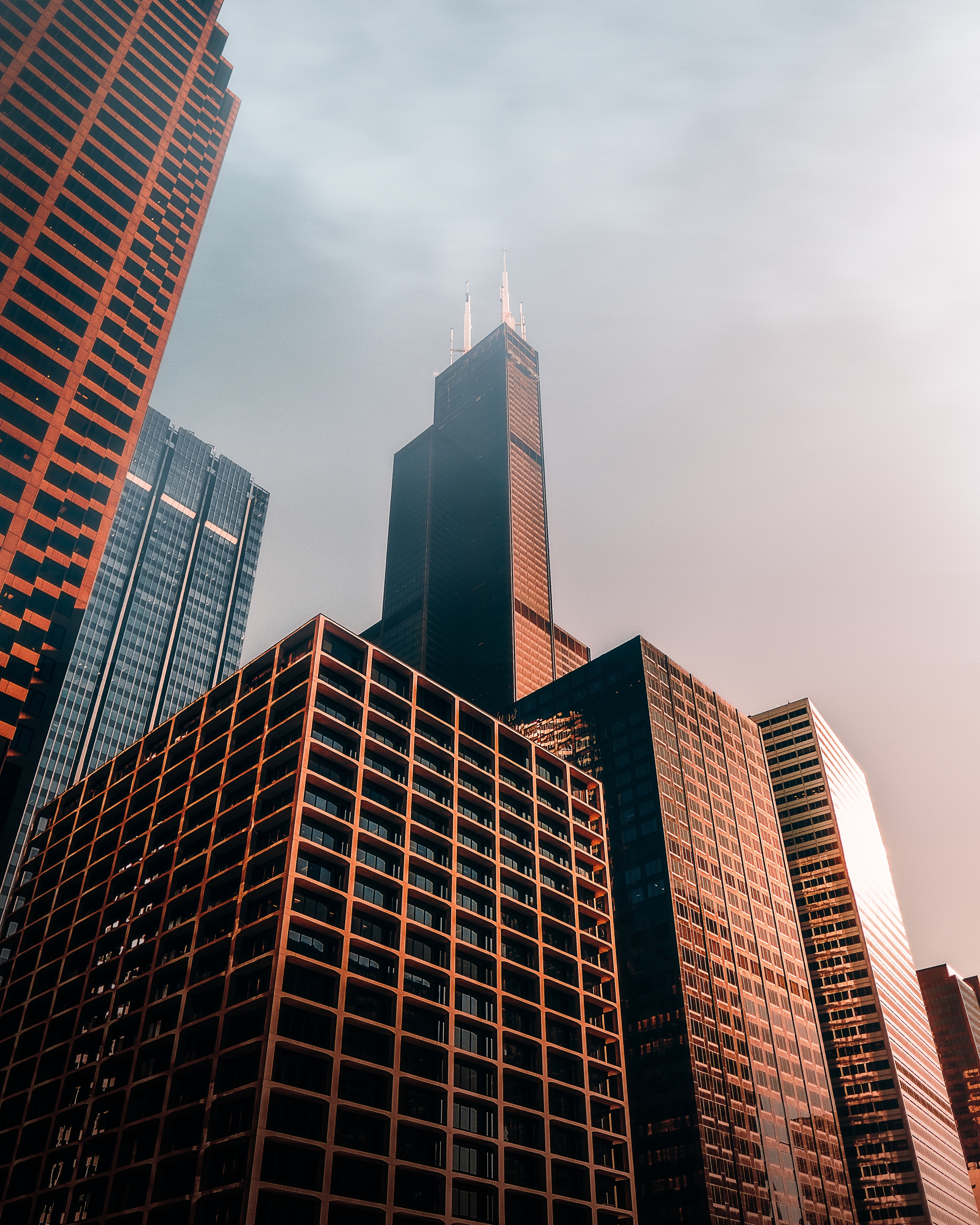 Modern business district